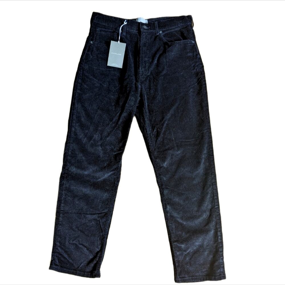 Everlane High Rise The Cheeky Straight Corduroy Pants NWT Size 32